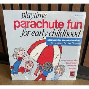 Playtime Early Childhood Vinyl 33 Record Kimbo Educational 1977 NEW SEALED